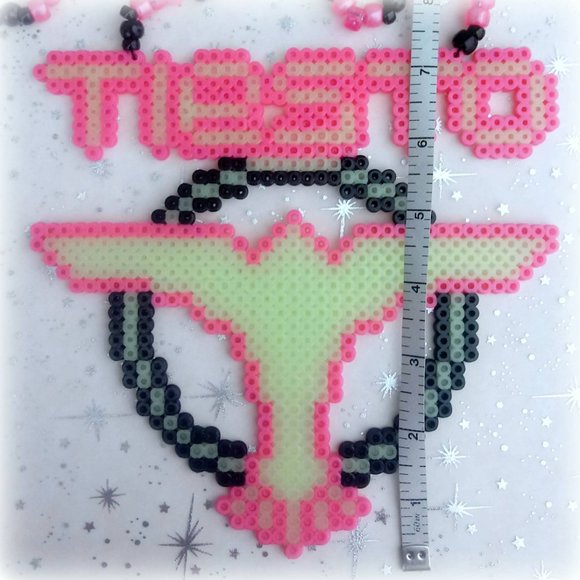 Tiesto Glow in the Dark Kandi Necklace - Picture 6 of 7